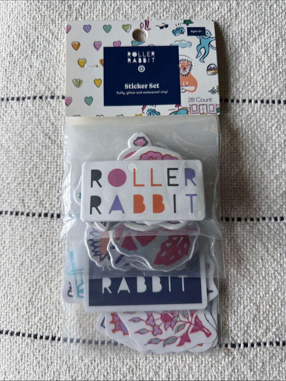NWT Roller Rabbit x Target Sticker Pack